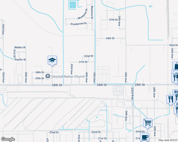 map of restaurants, bars, coffee shops, grocery stores, and more near 2827 39th Avenue in Gulfport