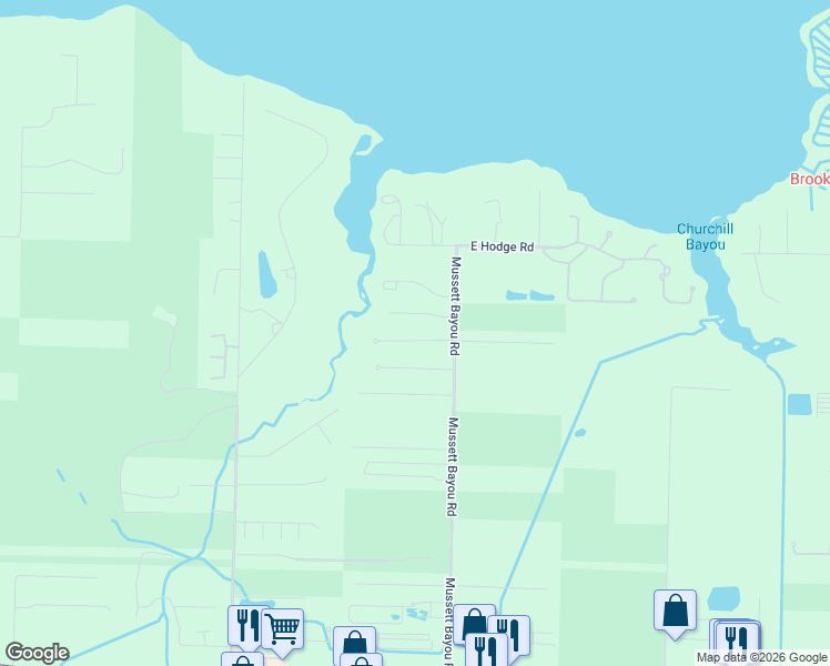 map of restaurants, bars, coffee shops, grocery stores, and more near 94 Mussett Bayou Court in Santa Rosa Beach