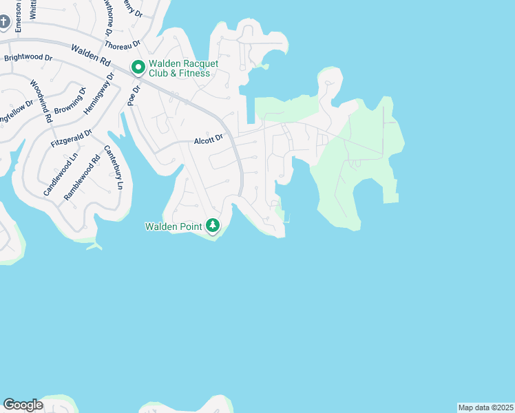 map of restaurants, bars, coffee shops, grocery stores, and more near 2806 Sunburst Lane in Montgomery