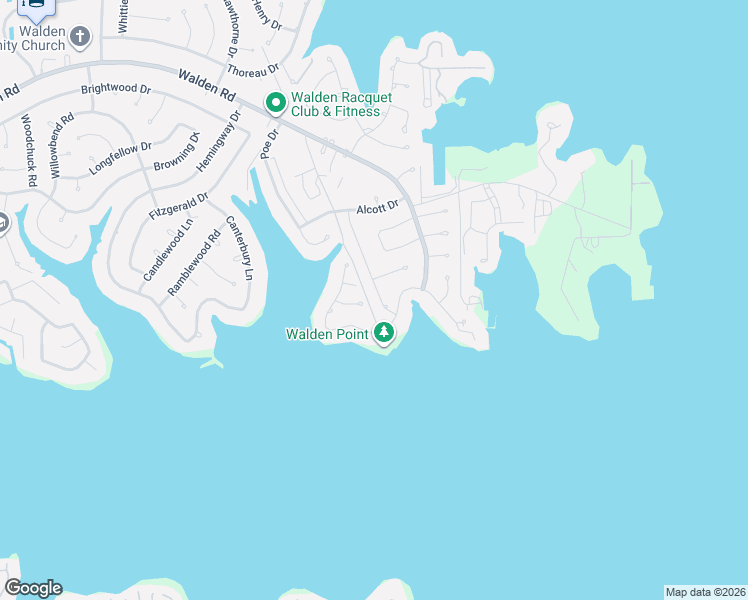 map of restaurants, bars, coffee shops, grocery stores, and more near 2831 Whitman Drive in Montgomery