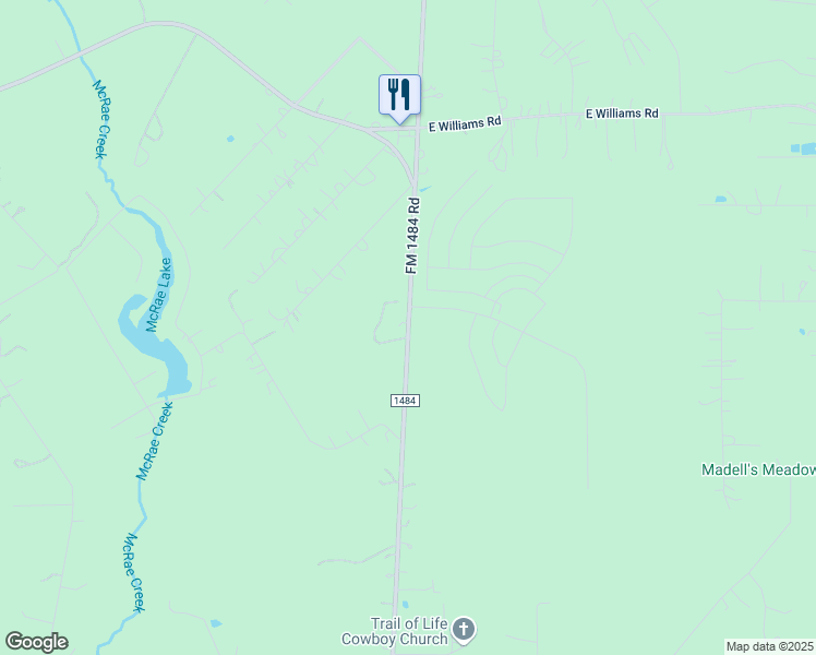 map of restaurants, bars, coffee shops, grocery stores, and more near 15837 FM 1484 Road in Conroe