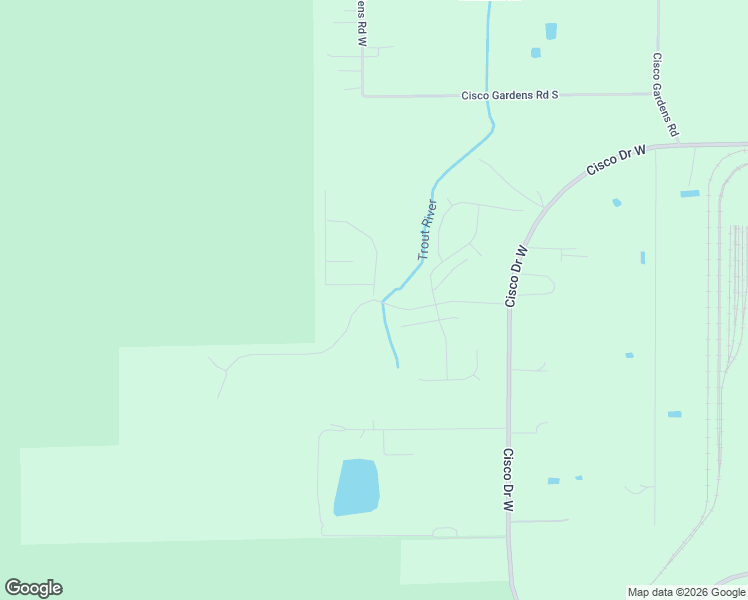 map of restaurants, bars, coffee shops, grocery stores, and more near 5825 Cisco Drive West in Jacksonville