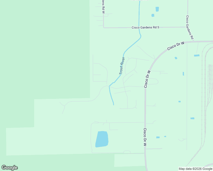 map of restaurants, bars, coffee shops, grocery stores, and more near 5825 Cisco Drive West in Jacksonville