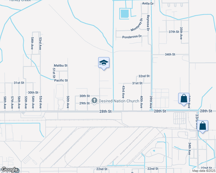 map of restaurants, bars, coffee shops, grocery stores, and more near 4408 30 1/2 Street in Gulfport