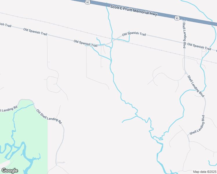 map of restaurants, bars, coffee shops, grocery stores, and more near 3200 Westlane in Gautier