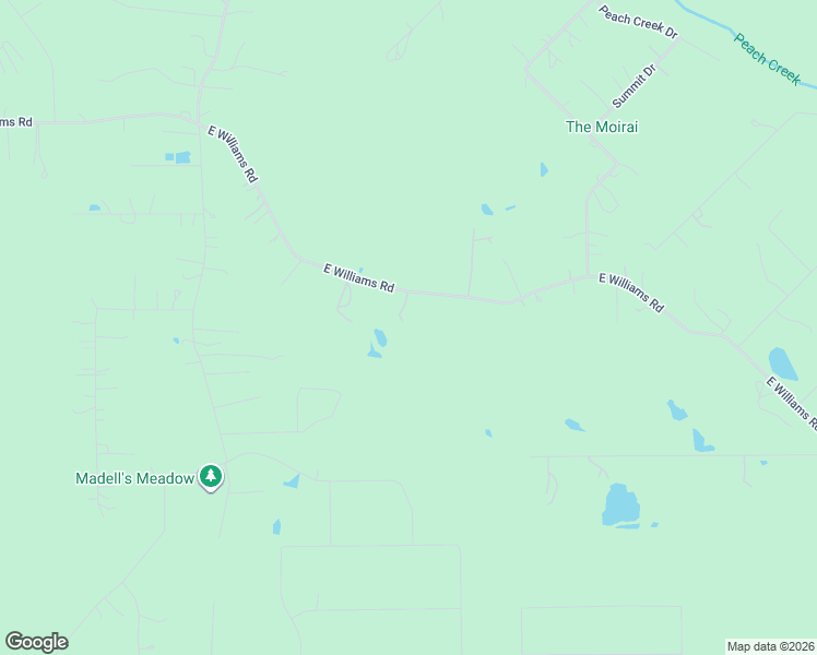 map of restaurants, bars, coffee shops, grocery stores, and more near 16752 East Williams Road in Conroe