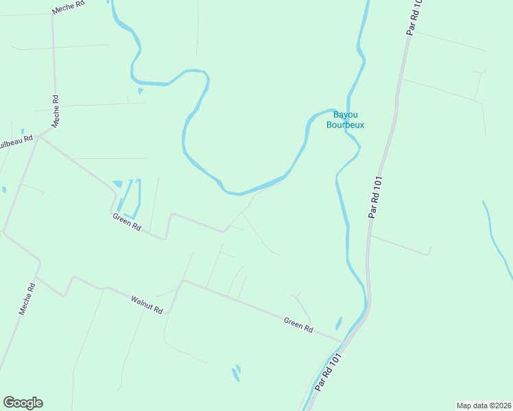 map of restaurants, bars, coffee shops, grocery stores, and more near 784 Green Road in Arnaudville