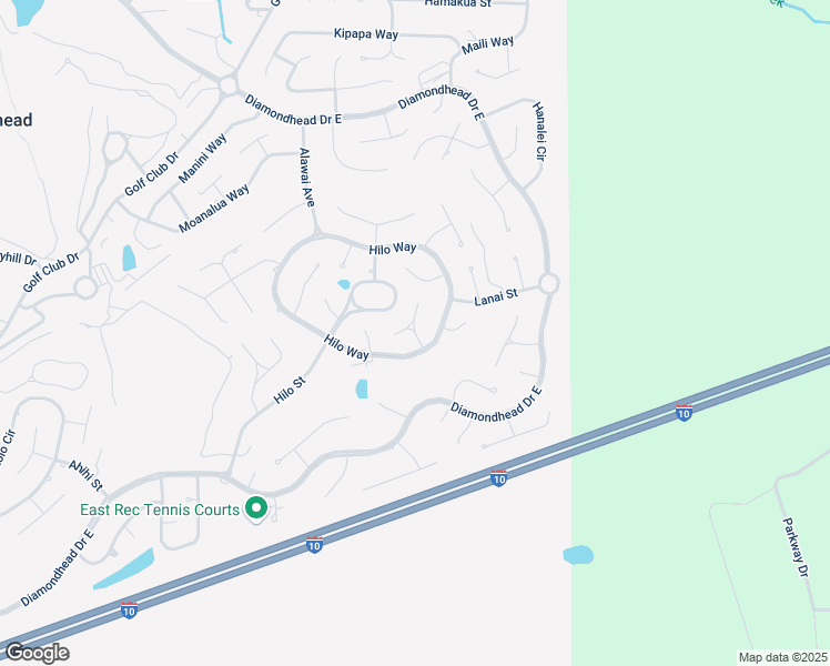 map of restaurants, bars, coffee shops, grocery stores, and more near 762 Koko Street in Diamondhead
