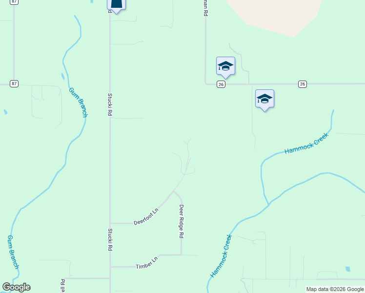 map of restaurants, bars, coffee shops, grocery stores, and more near 11055 Deerfoot Lane in Elberta