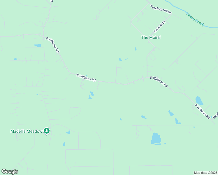 map of restaurants, bars, coffee shops, grocery stores, and more near 16752 East Williams Road in Conroe