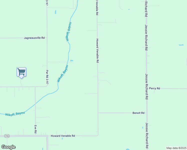 map of restaurants, bars, coffee shops, grocery stores, and more near 695 Howard Venable Road in Church Point