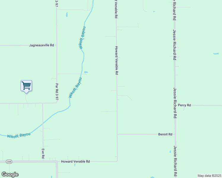 map of restaurants, bars, coffee shops, grocery stores, and more near 695 Howard Venable Road in Church Point
