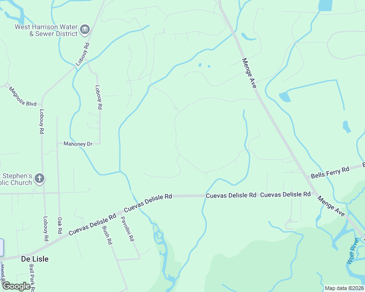 map of restaurants, bars, coffee shops, grocery stores, and more near 7086 Rolling Green Drive in Pass Christian