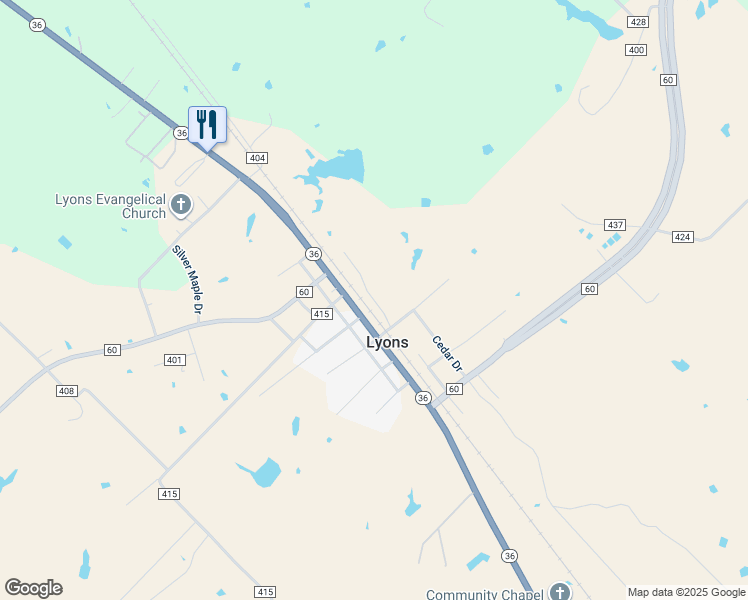 map of restaurants, bars, coffee shops, grocery stores, and more near 14015 Shady Oaks Drive in Caldwell