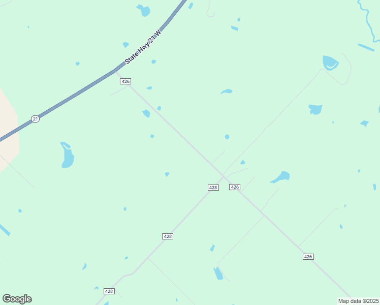 map of restaurants, bars, coffee shops, grocery stores, and more near 1220 County Road 426 in Dime Box