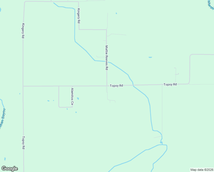 map of restaurants, bars, coffee shops, grocery stores, and more near 4900 Mattie Reeves Road in Lake Charles