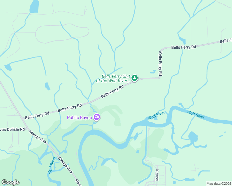 map of restaurants, bars, coffee shops, grocery stores, and more near 23335 Bells Ferry Road in Pass Christian