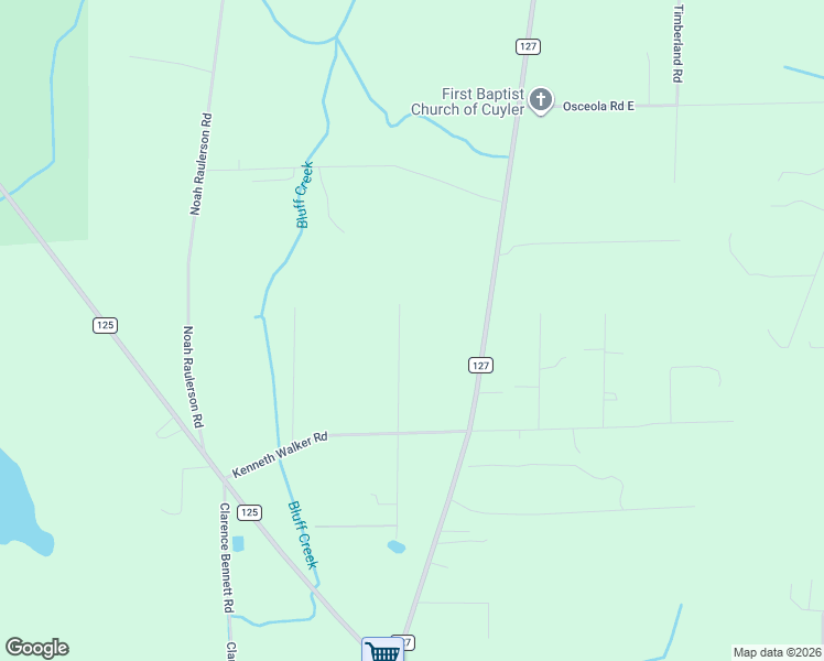 map of restaurants, bars, coffee shops, grocery stores, and more near 17862 Tommy Road in Glen Saint Mary