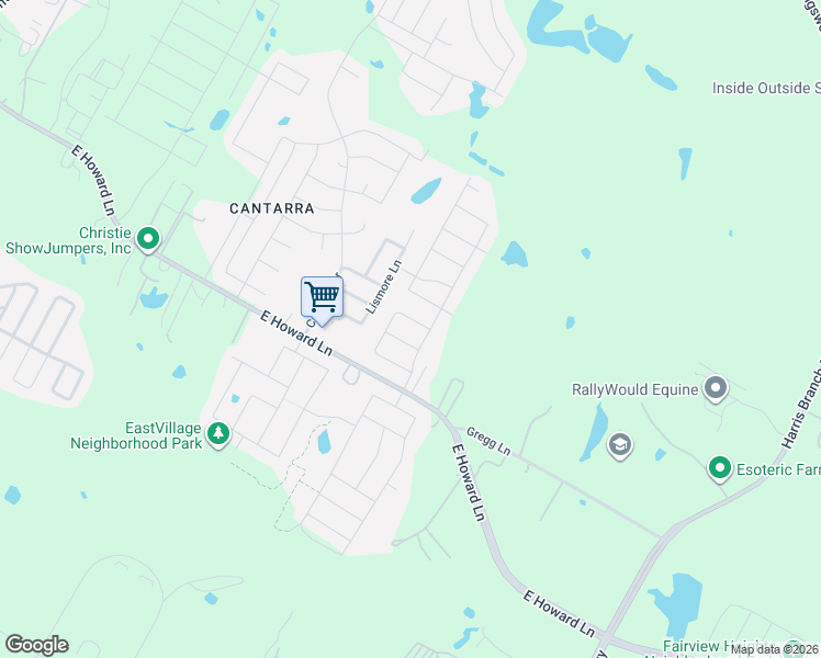 map of restaurants, bars, coffee shops, grocery stores, and more near 4709 Canongate Dr in Pflugerville