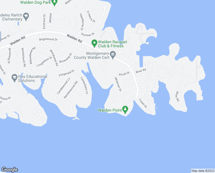 map of restaurants, bars, coffee shops, grocery stores, and more near 3027 Poe Drive in Montgomery
