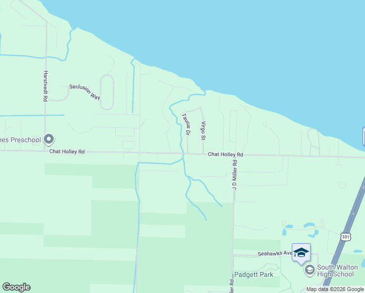 map of restaurants, bars, coffee shops, grocery stores, and more near 35 Taurus Drive in Santa Rosa Beach