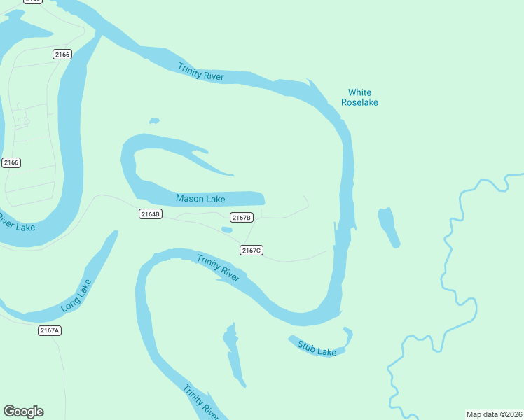 map of restaurants, bars, coffee shops, grocery stores, and more near 327 County Road 2167B in Cleveland