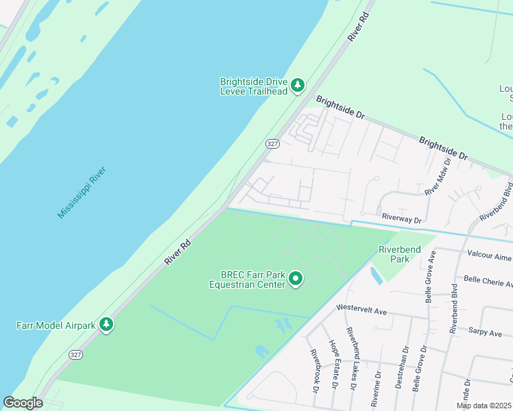 map of restaurants, bars, coffee shops, grocery stores, and more near 4000 Lake Beau Pre Boulevard in Baton Rouge