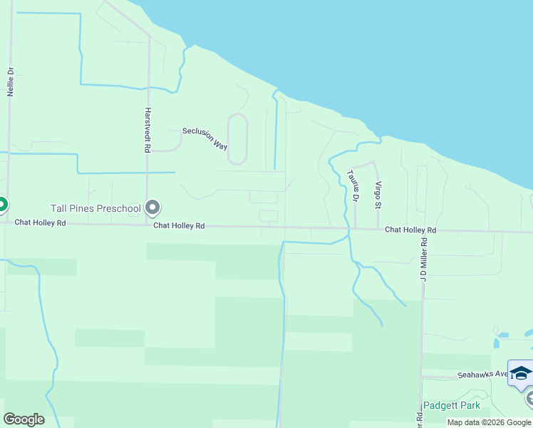 map of restaurants, bars, coffee shops, grocery stores, and more near 1315 Chat Holley Road in Santa Rosa Beach