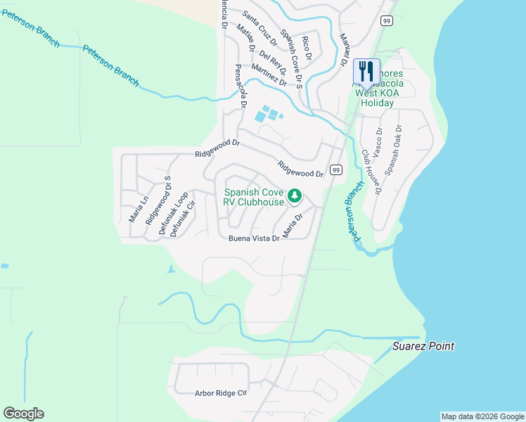 map of restaurants, bars, coffee shops, grocery stores, and more near 487 Elberta Loop in Lillian