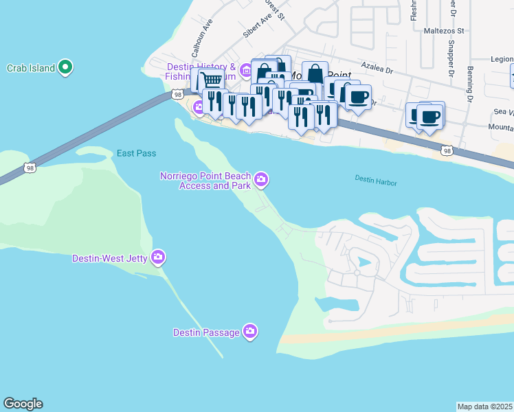 lululemon near me destin florida area map