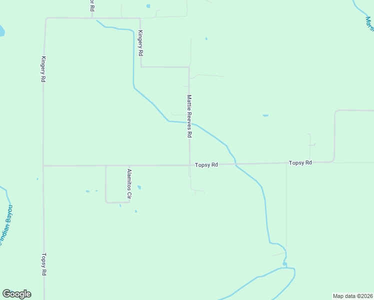 map of restaurants, bars, coffee shops, grocery stores, and more near 4900-5154 Mattie Reeves Road in Lake Charles