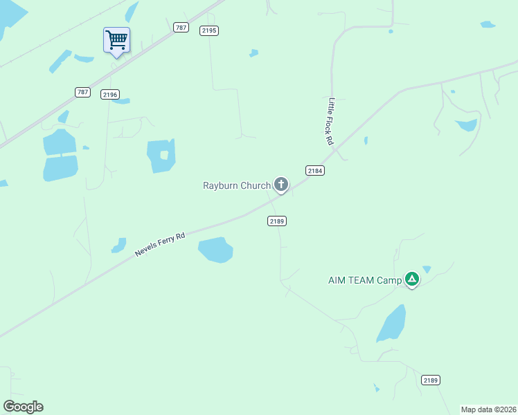 map of restaurants, bars, coffee shops, grocery stores, and more near 1925 County Road 2184 in Cleveland