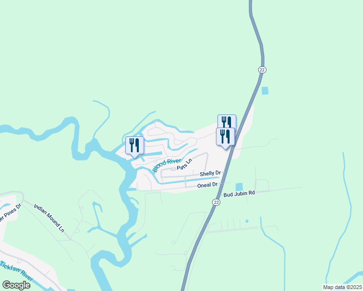 map of restaurants, bars, coffee shops, grocery stores, and more near 32041 Tiboe Plaza in Springfield