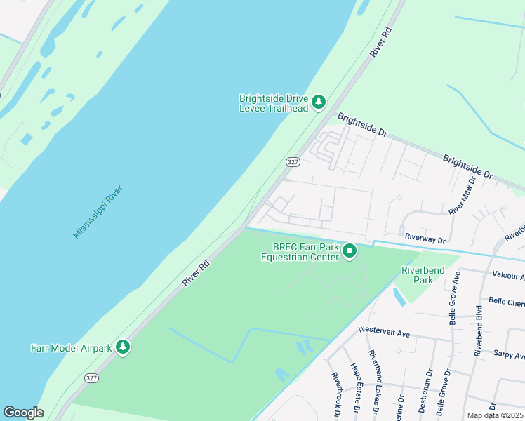 map of restaurants, bars, coffee shops, grocery stores, and more near 39 Dalcour Drive in Baton Rouge