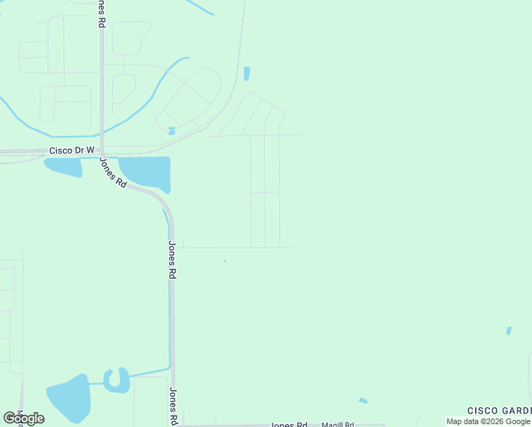 map of restaurants, bars, coffee shops, grocery stores, and more near 6101 Jones Road in Jacksonville