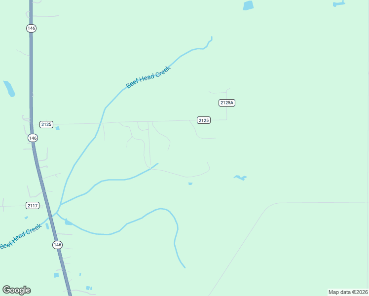 map of restaurants, bars, coffee shops, grocery stores, and more near 854 County Road 2125 in Cleveland