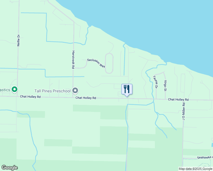 map of restaurants, bars, coffee shops, grocery stores, and more near 189 Cox Road in Santa Rosa Beach