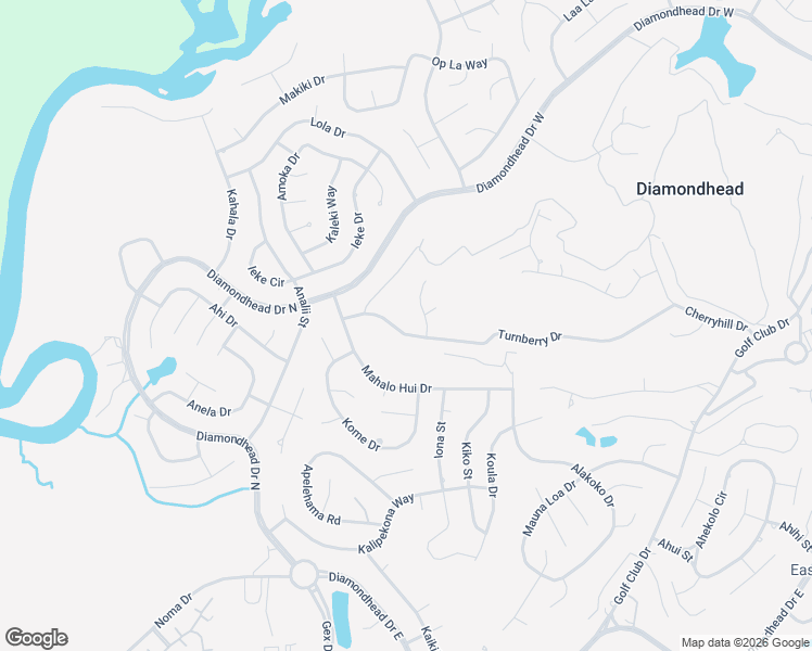 map of restaurants, bars, coffee shops, grocery stores, and more near 7426 Turnberry Way in Diamondhead