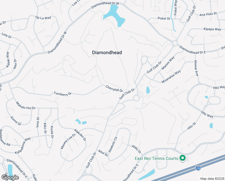 map of restaurants, bars, coffee shops, grocery stores, and more near 701-755 Cherry Hill Drive in Diamondhead