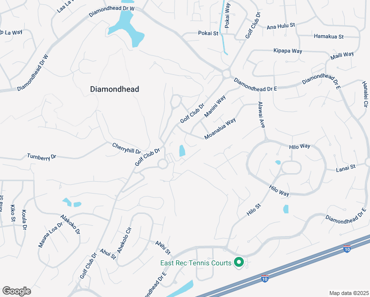 map of restaurants, bars, coffee shops, grocery stores, and more near 240 Lakeside Villla in Diamondhead