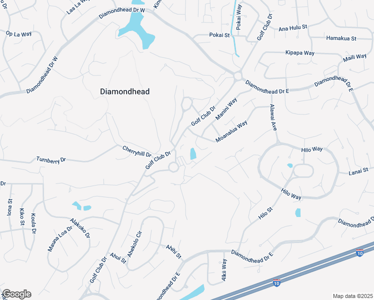 map of restaurants, bars, coffee shops, grocery stores, and more near 240 Lakeside Villla in Diamondhead