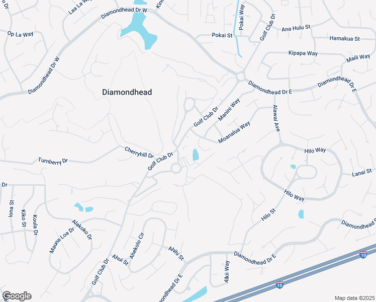 map of restaurants, bars, coffee shops, grocery stores, and more near 240 Lakeside Villla in Diamondhead