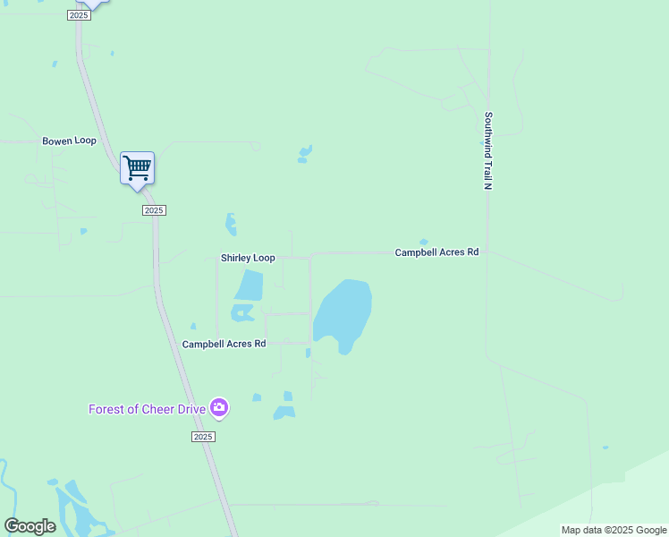 map of restaurants, bars, coffee shops, grocery stores, and more near 16-1432 Campbell Acres Road in Cleveland