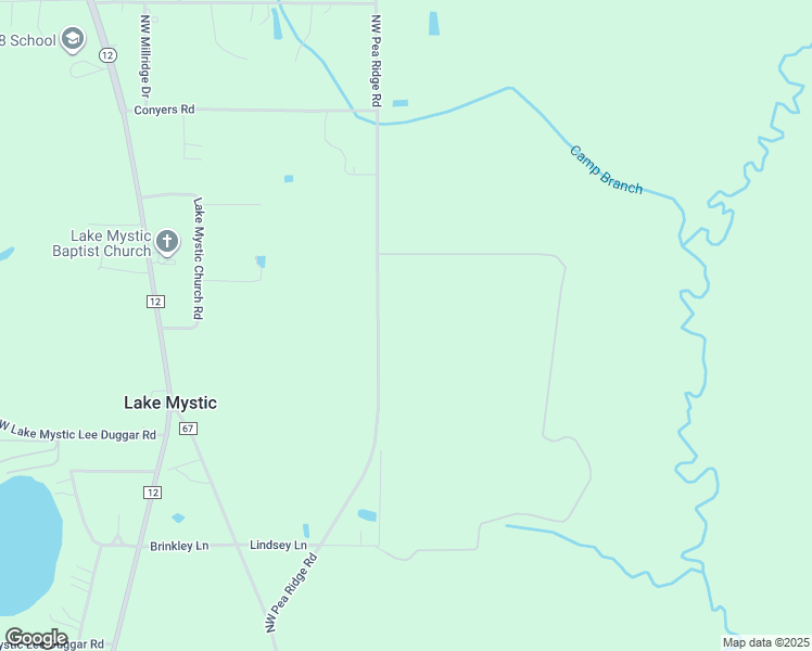 map of restaurants, bars, coffee shops, grocery stores, and more near 15570 Northwest Pea Ridge Road in Bristol