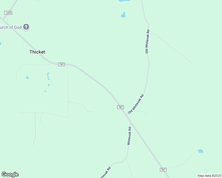 map of restaurants, bars, coffee shops, grocery stores, and more near Farm to Market 787 in Thicket