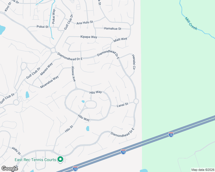 map of restaurants, bars, coffee shops, grocery stores, and more near 797 Ewa Street in Diamondhead