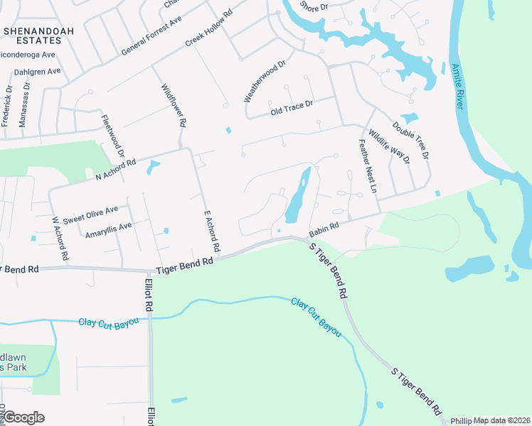 map of restaurants, bars, coffee shops, grocery stores, and more near 18415 Cedar Line Drive in Baton Rouge