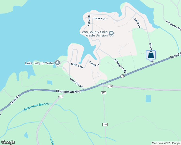 map of restaurants, bars, coffee shops, grocery stores, and more near 4762 Preston Johnson Road in Tallahassee