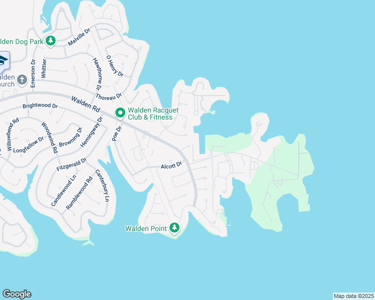 map of restaurants, bars, coffee shops, grocery stores, and more near 3306 Vineyard Lane in Montgomery