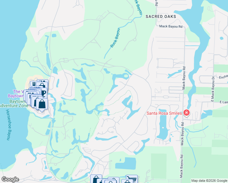 map of restaurants, bars, coffee shops, grocery stores, and more near 1524 East Island Green Drive in Destin